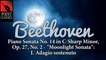 Beethoven: Piano Sonata No. 14 in C-Sharp Minor, Op. 27, No. 2 - 