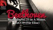 Beethoven: Bagatelle No. 25 in A Minor, WoO 59 - 'Für Elise'