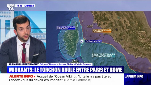 Jean-Philippe Tanguy, député RN: Si les personnes qui prennent la mer savaient qu'elles ne pourraient pas arriver en Europe, elles ne prendraient plus la mer