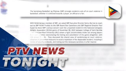 SBP condemns NCAA incident