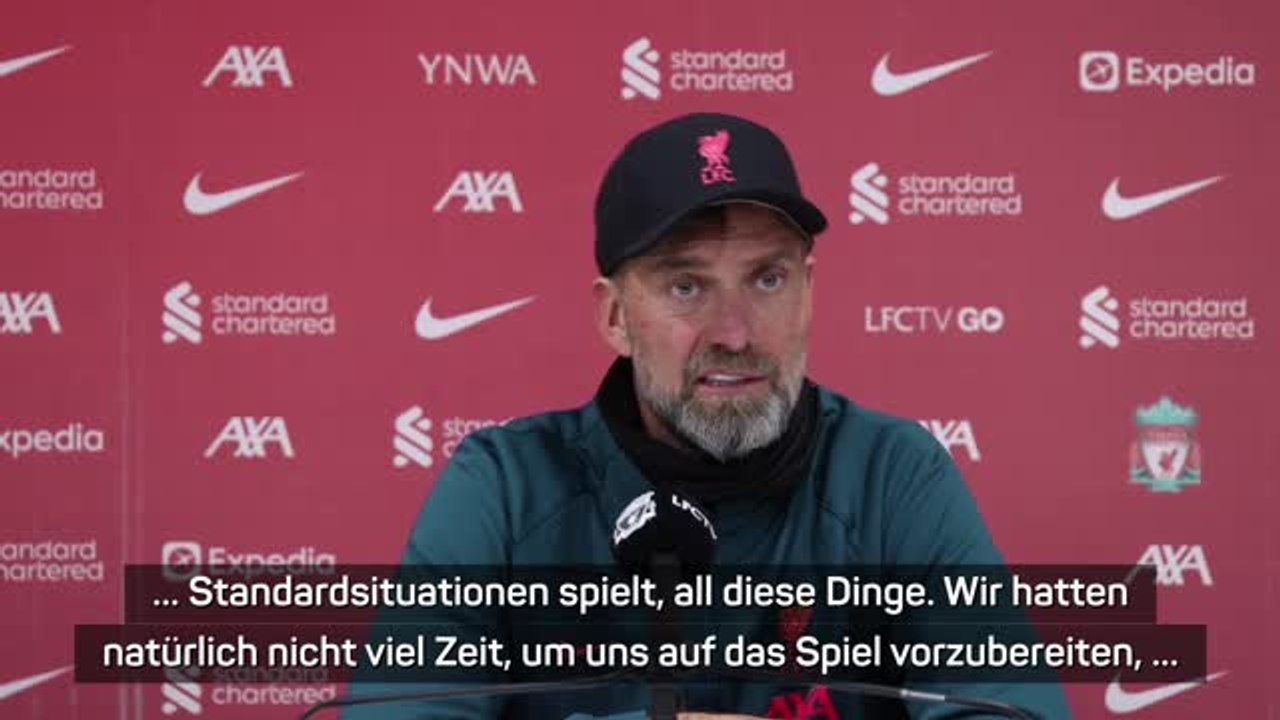 Klopp trotz schwacher partie: "mir hat es gefallen"