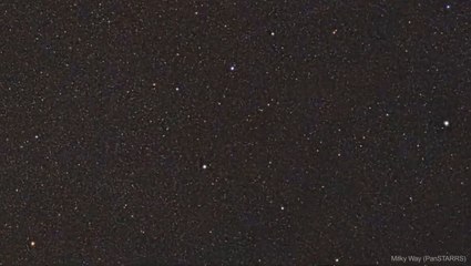 Where is the closest black hole found yet? Fly into Gaia BH1's position
