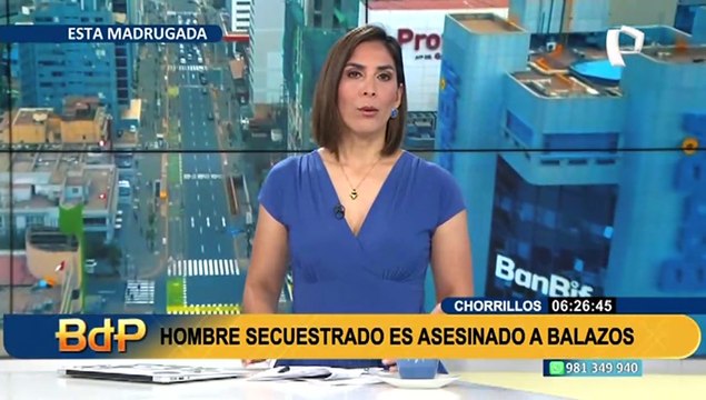 Chorrillos: Hombre que habría sido secuestrado es asesinado a balazos