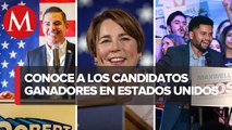 Ellos son los ganadores que hacen historia en las elecciones de EU