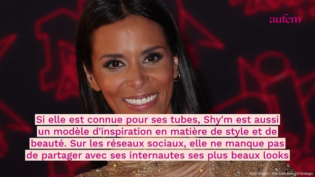 PHOTO. Shy’m, frange et cheveux bouclés elle surprend avec son nouveau look