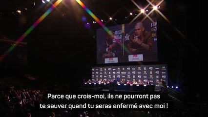 UFC 281 - Adesanya à Pereira : "Ils ne pourront pas te sauver quand tu seras enfermé avec moi"