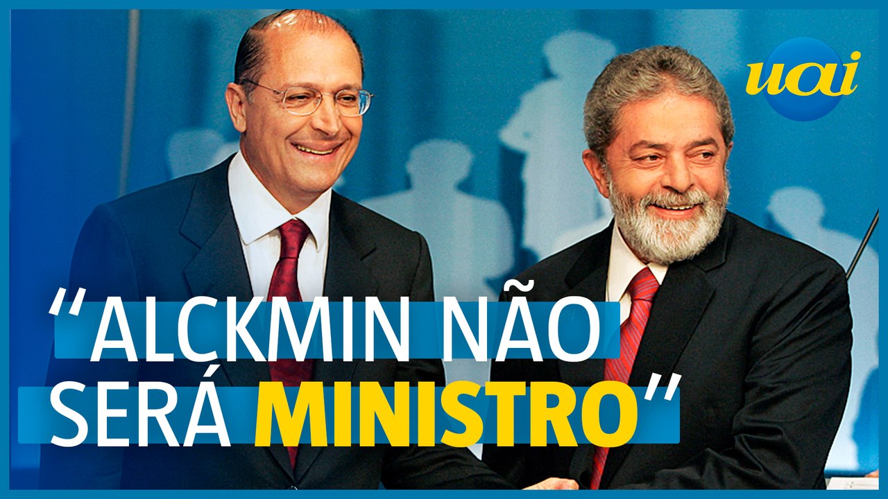Lula: 'Alckmin não disputa nenhuma vaga de ministro'