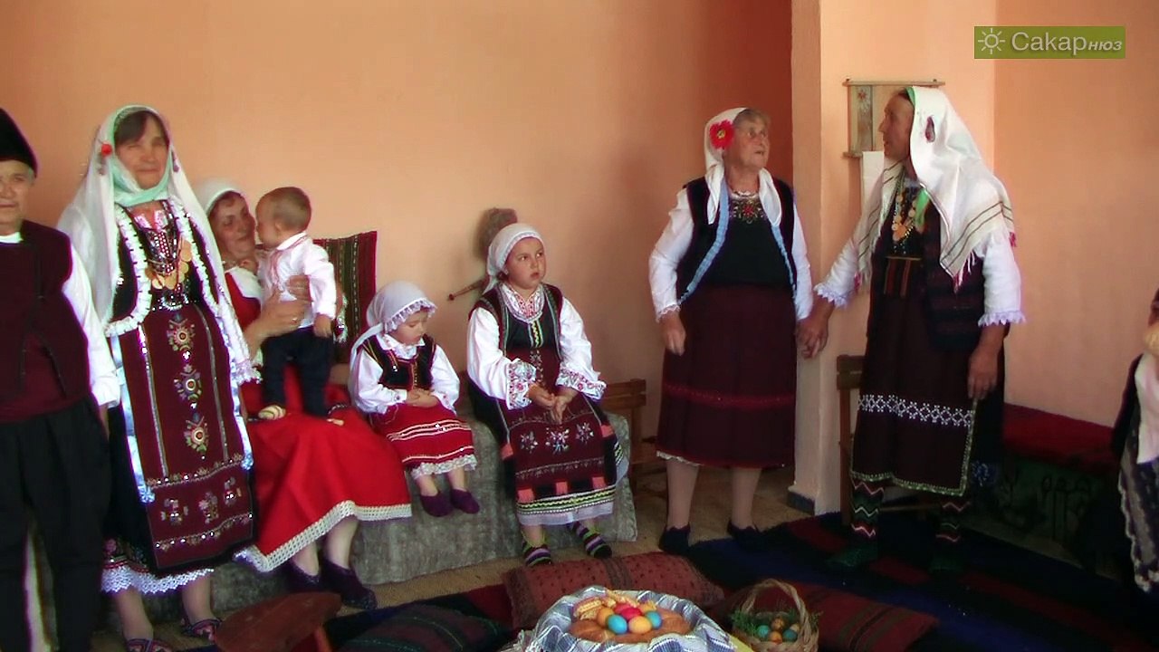 Представяне на местен обичай в с. Българин, 2013