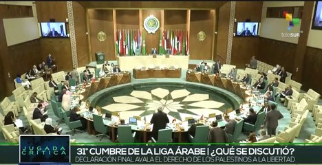 Jugada Crítica 10-11: Liga Árabe, cooperación y paz justa del sur