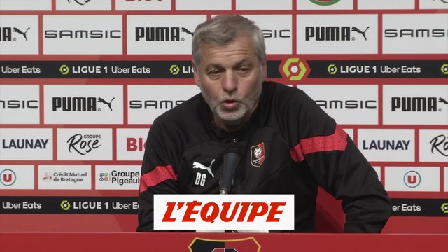 Genesio : « Heureux d'avoir autant de joueurs concernés par le mondial » - Foot - L1 - Rennes