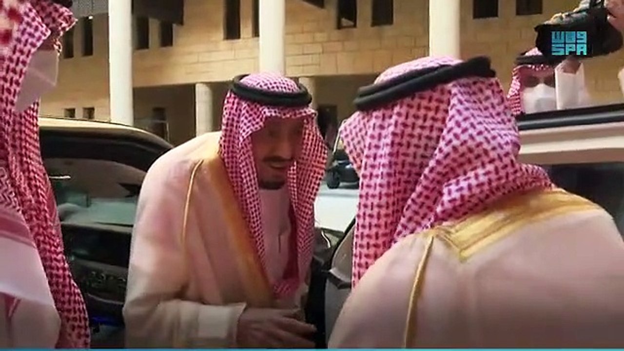 فيديو_واس خادم_الحرمين_الشريفين يزور منطقة قصر...