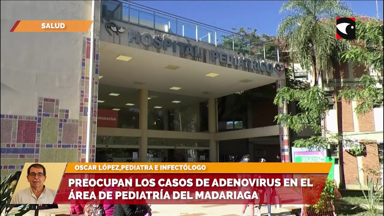 Preocupan los casos de adenovirus en el área de pediatría del Madariaga