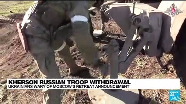 Kherson withdrawal: One of Moscow's biggest retreats since the war began