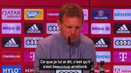 Nagelsmann encense Gnabry après son triplé