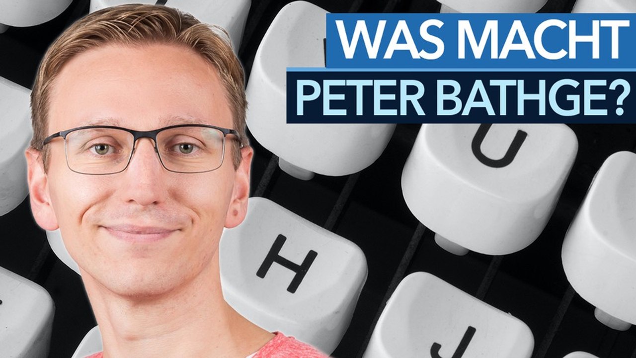 Peter plant heute die GameStar-Artikel, die er früher selbst schrieb