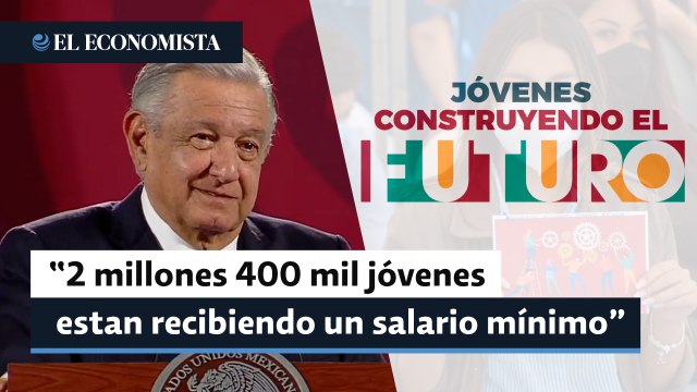 Jóvenes Construyendo el Futuro suma 2.4 millones de beneficiarios: AMLO