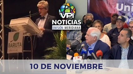 En Vivo  | Noticias al mediodía - Jueves 10 de Noviembre - Venezuela - @VPItv