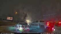 6th Avenue Pileup Dashcam in Colorado
