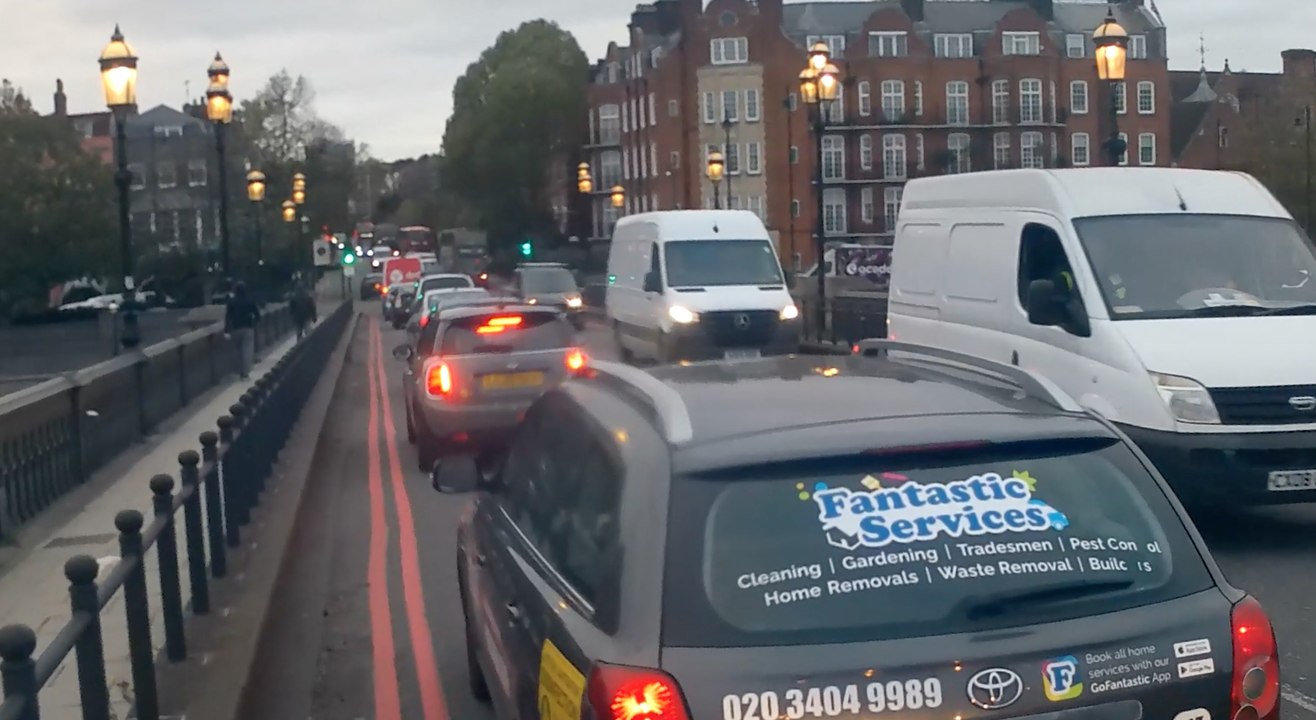 Tube Strike: The state of the roads in London