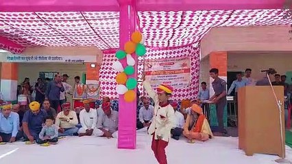 सांस्कृतिक प्रस्तुतियों में झलकी राजस्थानी संस्कृति