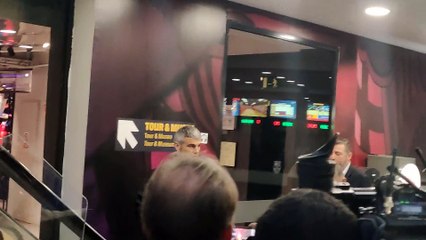 Joan Laporta llega a la presentación del equipo de la Fundación del Barça