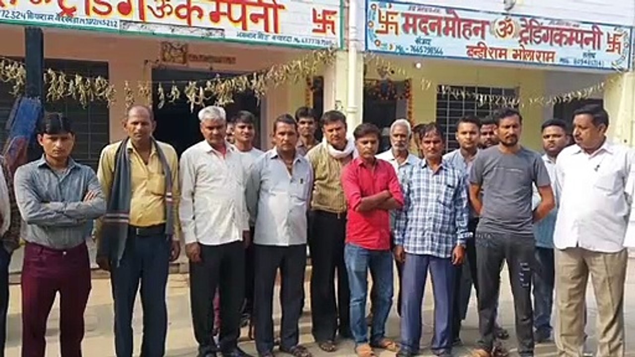 दुकानों में डेढ़ लाख की चोरी, विरोध में मंडी में 5 करोड़ का कारोबार ठप