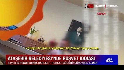 Ataşehir Belediyesi'nden rüşvet iddialarına açıklama