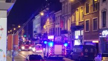 Incendie au centre-ville de Liège