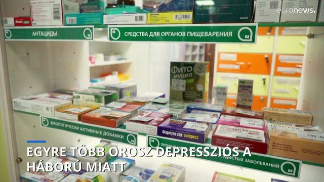 Egyre több orosz depressziós az ukrajnai háború miatt