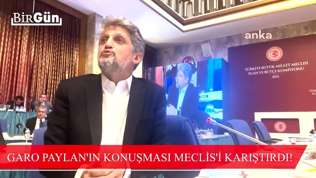 Garo Paylan, AKP'lilere yolsuzluk ve hırsızlık yapıyorsunuz dedi Meclis komisyonu karıştı!