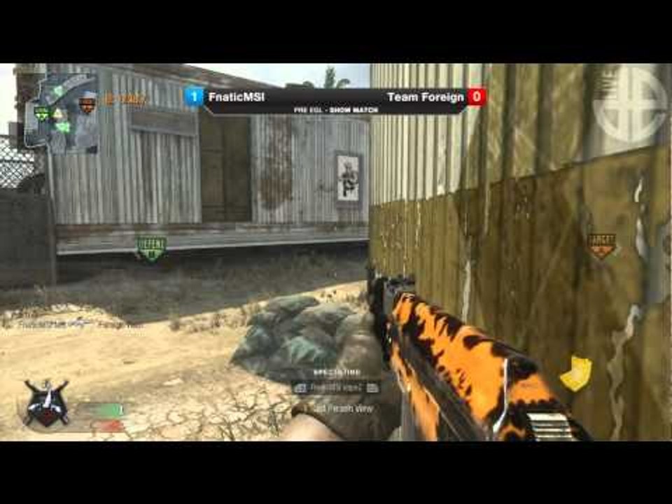 DecertoLive: FnaticMSI vs Foreign - Firing Range - Demolition - Map 2