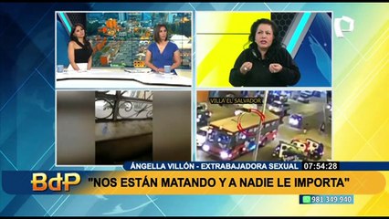 Ángela Villón sobre asesinatos de trabajadoras sexuales: “Nos están matando y a nadie le importa”