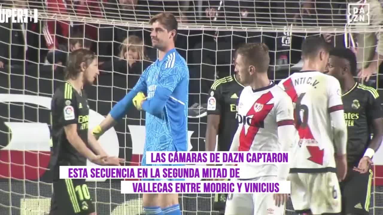 La secuencia de Modric hablando con Vinicius por su actitud: "Te necesitamos, vamos"