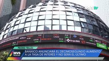 Economía y finanzas con Pedro Tello - BANXICO anuncia el 12vo. aumento a la tasa de interés MVS Noticias 10 nov 2022