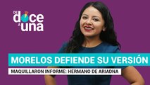 #EnVivo #DeDoceAUna |Morelos defiende autopsia de Ariadna |Calderón: marcha debería llegar al Zócalo