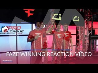 FaZe Winning MLG S3 Finals Reaction & Interview