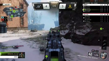 SUNNYB 1v2 clutch against Splyce - CoD EU World League