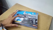 Unboxing and review of Kids Boys Gun Toy Laser Gun for Kids Sports Air Gun 202-2 with Laser Light