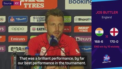 Buttler hails England’s ‘best performance’ after India win