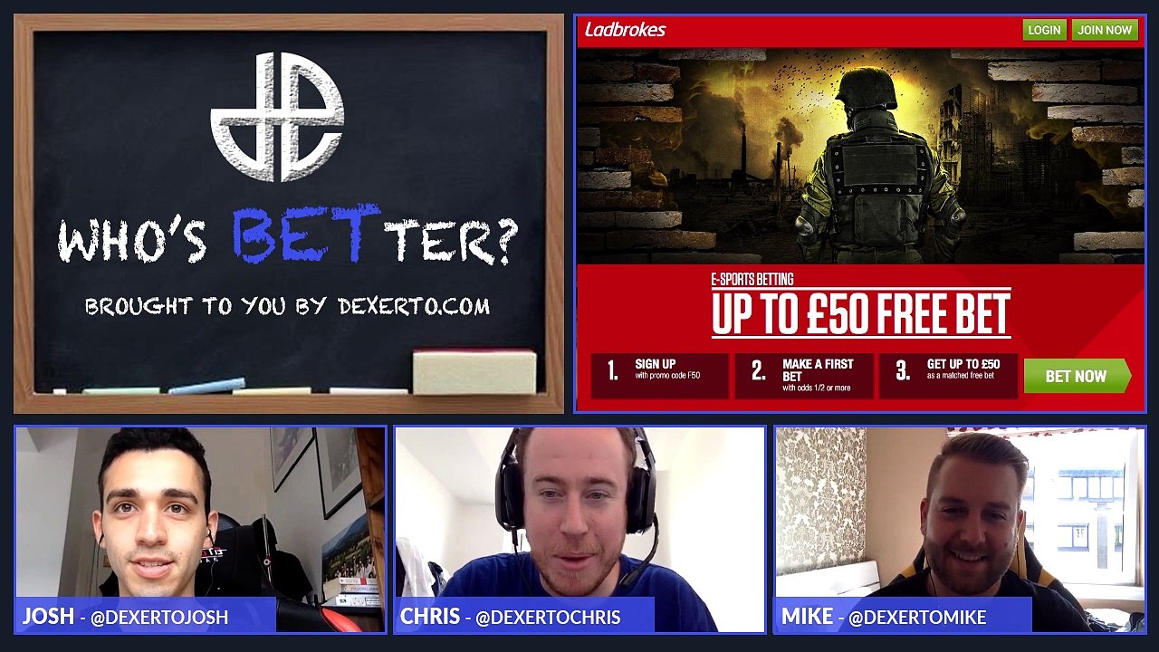 Who's BETter? - Week 1