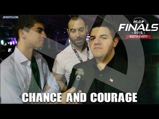 Chance And Courage Interview At MLG World Finals