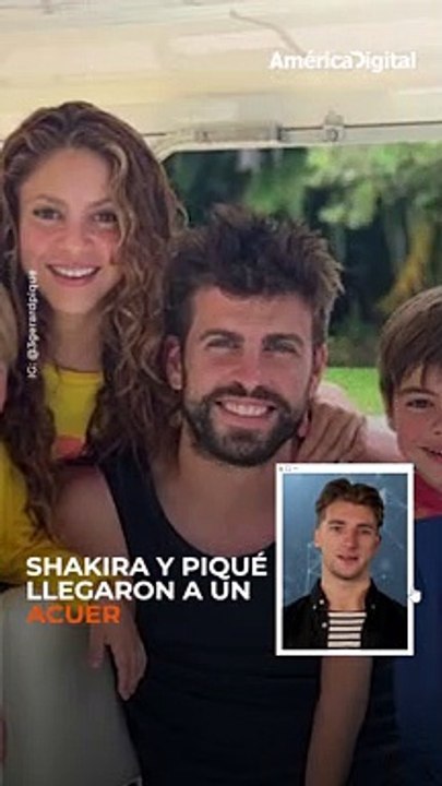 Un acuerdo por sus hijos: Shakira y Piqué lograron trato sobre la custodia de Sasha y Milan