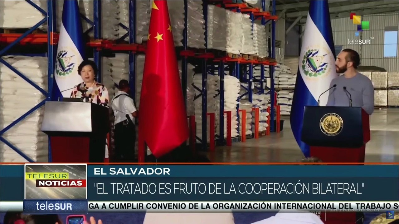 China y El Salvador inician negociaciones para un Tratado de Libre Comercio