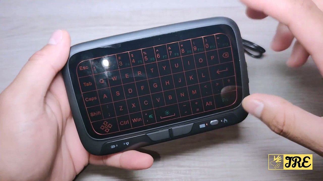 H18+ Wireless Touchpad Flymouse Keyboard (Review)