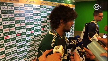 GUSTAVO SCARPA EM TOM DE DESPEDIDA DO PALMEIRAS