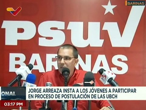PSUV insta a los jóvenes a participar en proceso de postulación de los cuadros políticos de las UBCH