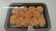 Bread Dinner Rolls with Paprika and Turkey Slices / Ψωμάκια Με Πάπρικα Και Γαλοπούλα Χωρίς Μίξερ