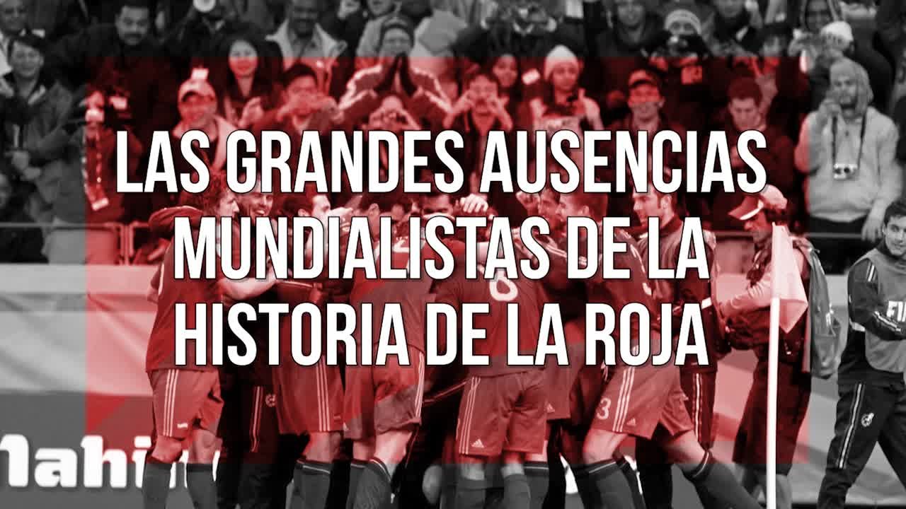 Las grandes ausencias de la Selección en los mundiales