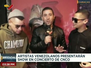 Dúo venezolano La Melodía Perfecta invita a la ciudadanía a disfrutar del concierto de CNCO