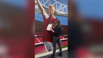 Artist paints personalised mural for Arsenal star Oleksandr Zinchenko’s home gym